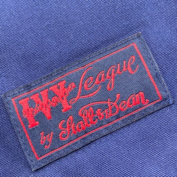 Stall And Dean Ivy League APA Blue Red Full Zip Long Jacket 532 Of 600 Adult 5XL - Picture 4 of 16